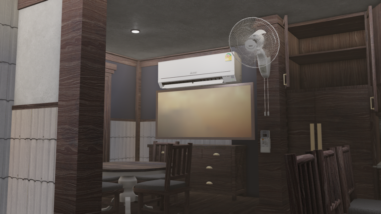 Modern House With Air conditioners V.2 screenshot