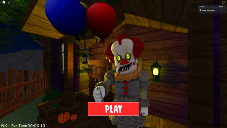 Escape Pennywise's Mansion Obby! (SCARY OBBY 🎈) screenshot
