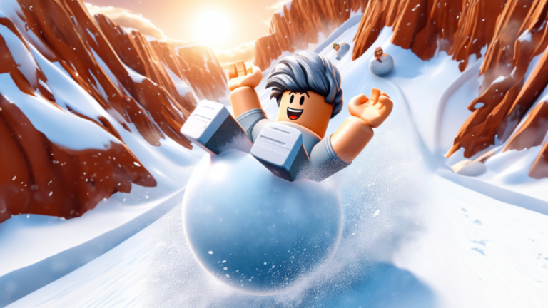 Grow Snowball Race screenshot