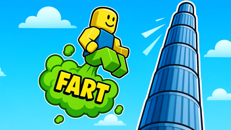 +1 Fart Jump Every Second 💨 screenshot