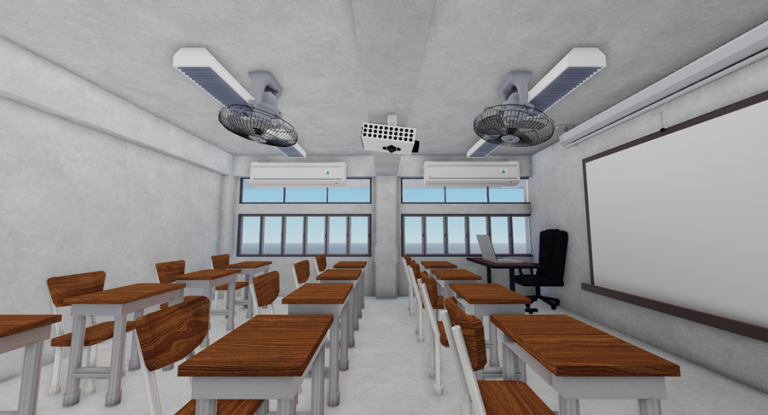 Thai School with Air conditioners screenshot