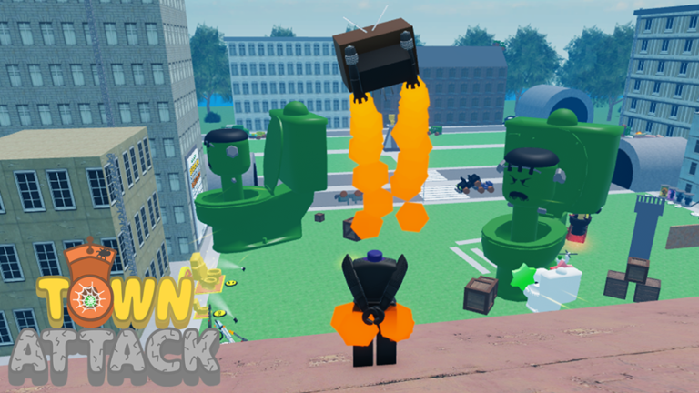 [💰UPD] 🚽 Bathroom: Town Attack screenshot