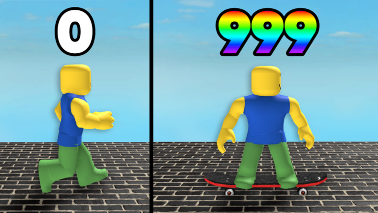 +1 Speed Every Second But You’re On a Skateboard screenshot