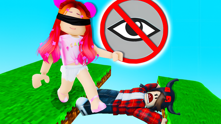 Obby BUT YOU CAN'T SEE! screenshot