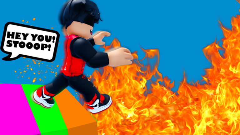 Obby BUT YOU CAN'T SEE! screenshot