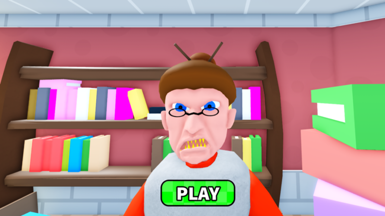 Escape Bertha's Library! (Obby)  screenshot