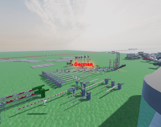 Build a German and Austrian Railroad Crossing!  screenshot