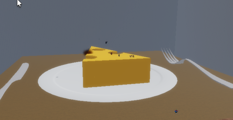 Fight on a Plate of Cheese screenshot