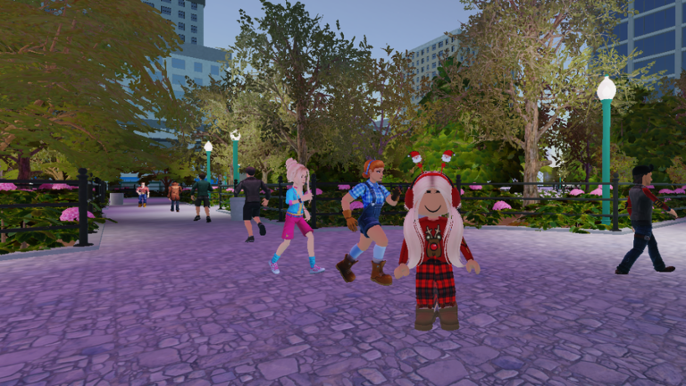 An evening in the park screenshot