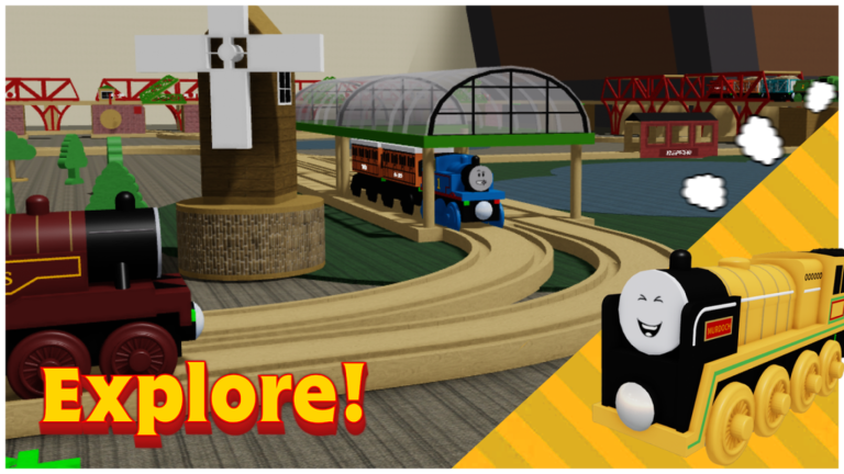 Blue Train Wooden Railway World screenshot
