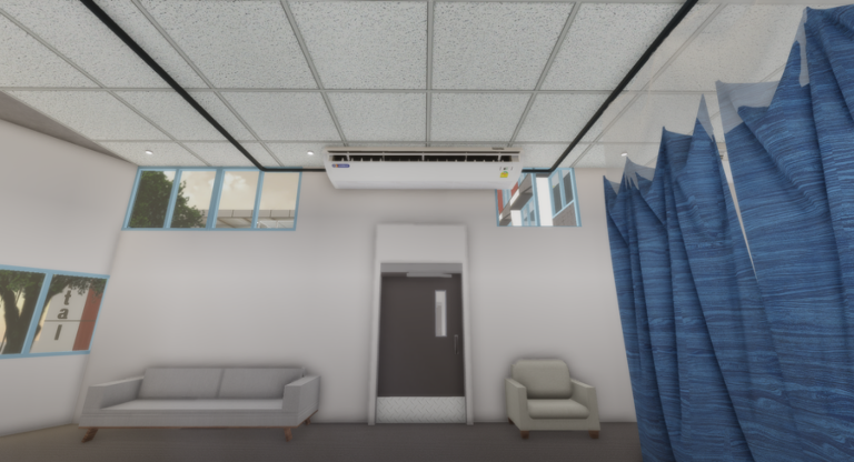 Hospital with Air conditioners screenshot