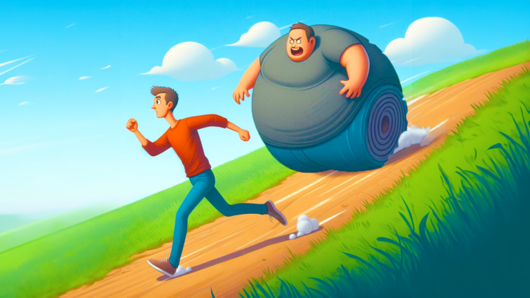 Get Fat And Roll Race screenshot
