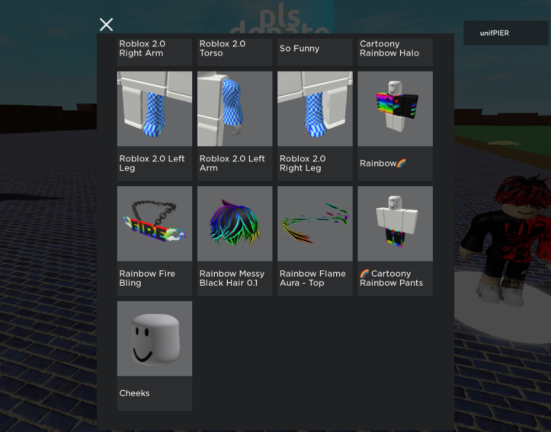 Outfits for 💸Pls Donate Avatars screenshot