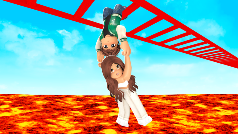 100 Player Floor Is LAVA! 🔥 screenshot