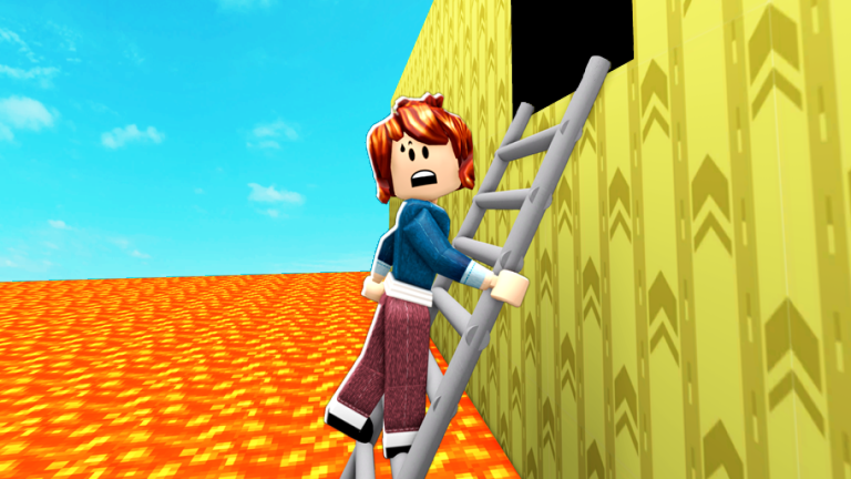 100 Player Floor Is LAVA! 🔥 screenshot