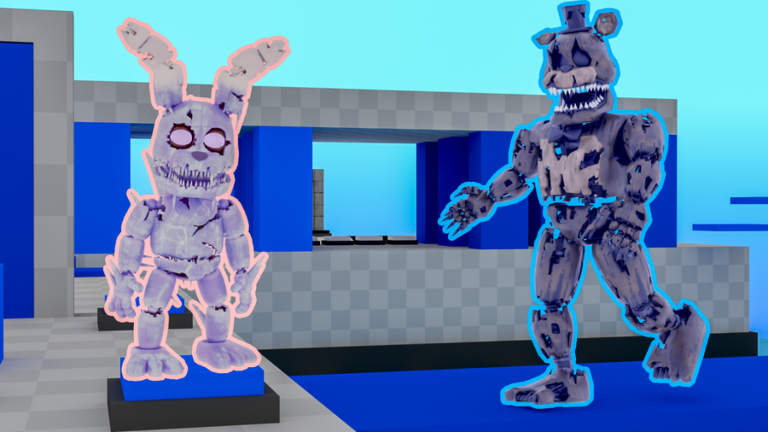 [JACKIE🐻] Teamwork FNAF Movie 1-9 Morphs (Obby) screenshot
