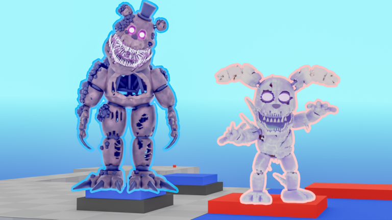 [JACKIE🐻] Teamwork FNAF Movie 1-9 Morphs (Obby) screenshot