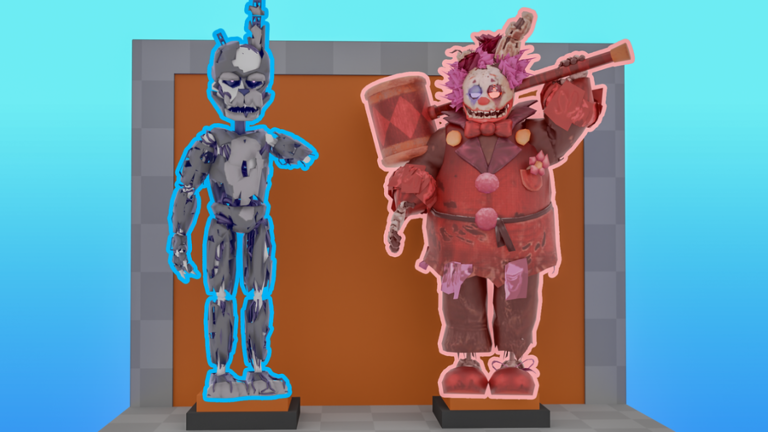 [JACKIE🐻] Teamwork FNAF Movie 1-9 Morphs (Obby) screenshot