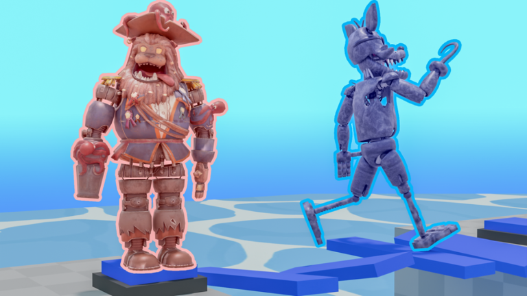 [JACKIE🐻] Teamwork FNAF Movie 1-9 Morphs (Obby) screenshot