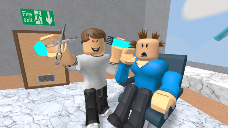 💈ESCAPE BARBERSHOP OBBY screenshot