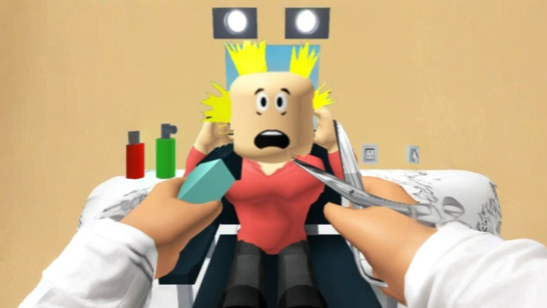 💈ESCAPE BARBERSHOP OBBY screenshot