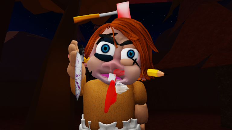 EVIL CHUCK ESCAPE! (SCARY HALLOWEEN OBBY!) screenshot