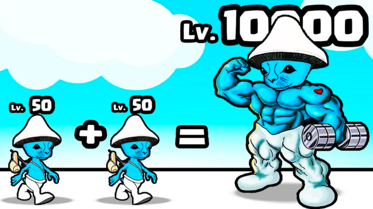 Smurf Cat Merge Tycoon screenshot