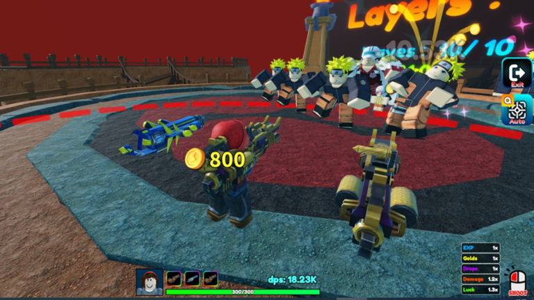 [BETA]🔫 Rocket Gun VS Anime  screenshot