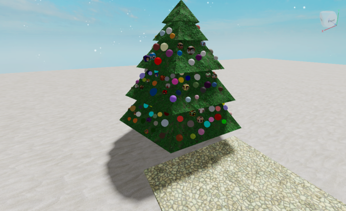 Your friends are Christmas spheres! screenshot