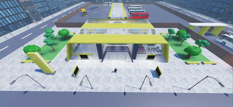 2 Player Bus Station Tycoon screenshot