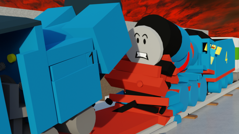 Blue Train Crash Physics (MINE MAYHEM) 💥 screenshot