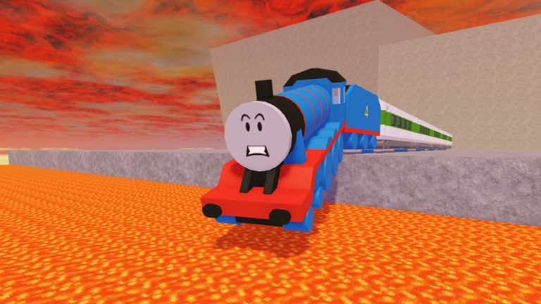 Blue Train Crash Physics (MINE MAYHEM) 💥 screenshot