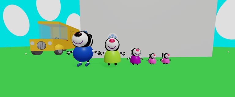 Have Fun With The Zebra Family  screenshot