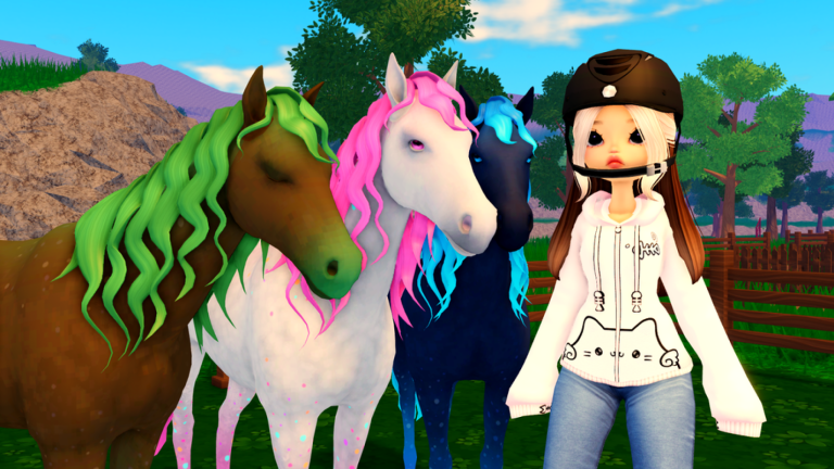 (MAGIC HORSES 🦄) Horse Riding Stables screenshot