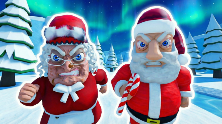 EVIL MRS. CLAUS ESCAPE! (CHRISTMAS OBBY!) screenshot
