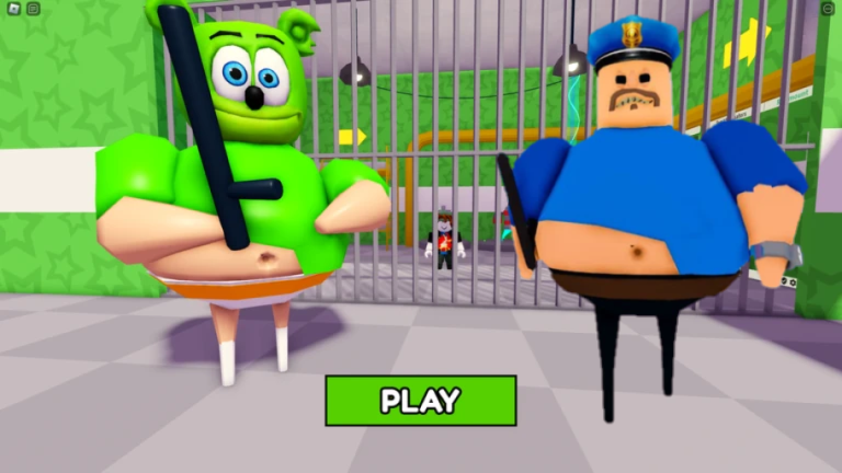 🍭 GUMMY BEAR BARRY'S PRISON RUN! (Obby) screenshot
