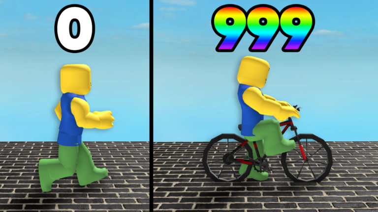 Every Second You Get +1 Speed But You’re On a Bike screenshot