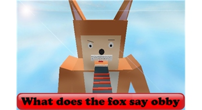 The what does the fox say Obby screenshot