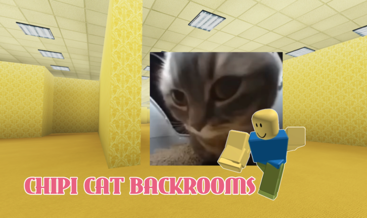 Chipi Cat in the Backrooms 🌀 screenshot