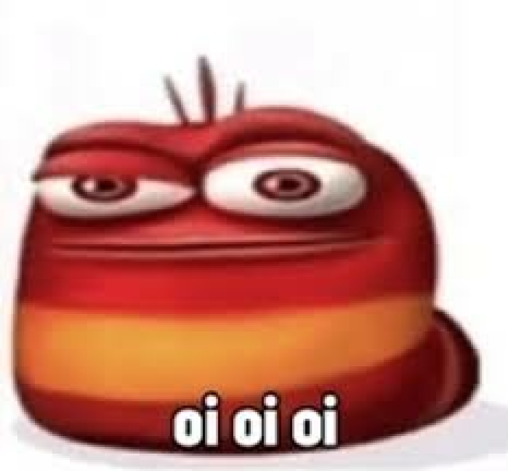 Red Larva oi oi RUN (MEME) screenshot