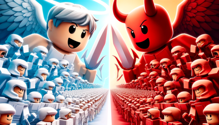 😇[ANGELS VS DEMONS WARS!]😈 screenshot