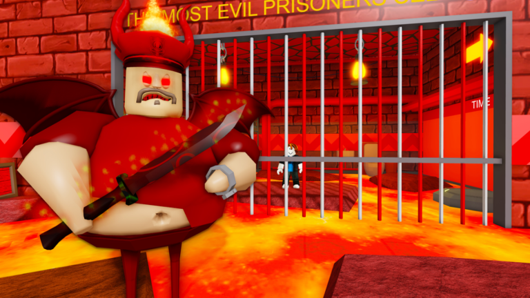 😈DEVIL BARRY'S PRISON RUN! (FIRST PERSON OBBY!) screenshot