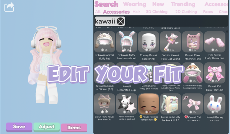 Catalog Cutie Avatar Creator screenshot