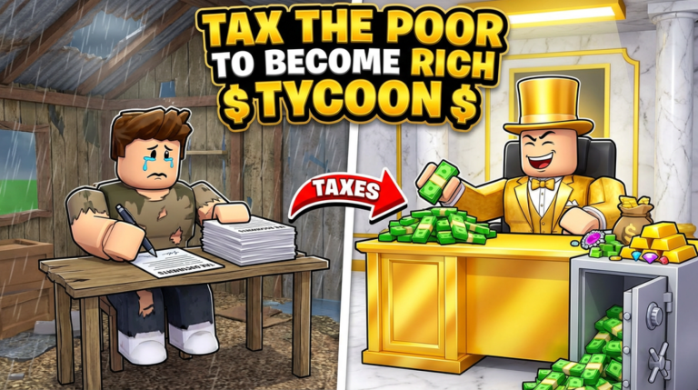 tax the poor to become rich tycoon screenshot