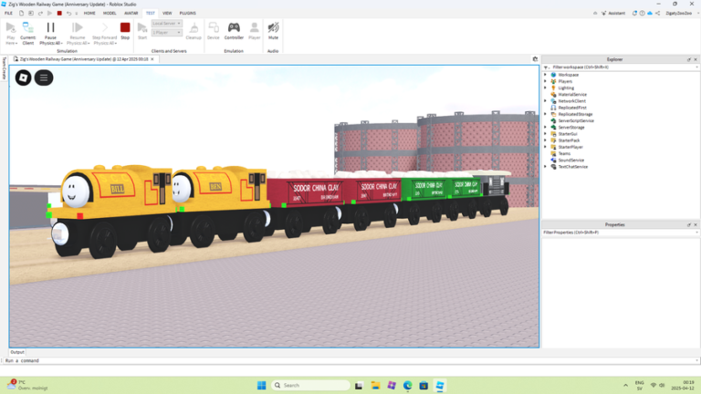 Zig's Wooden Railway Game screenshot