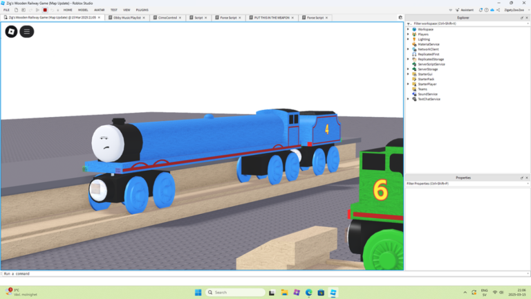 Zig's Wooden Railway Game screenshot