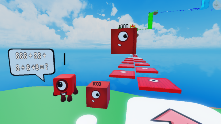 [NEW] NUMBERBLOCK 1000 OBBY screenshot