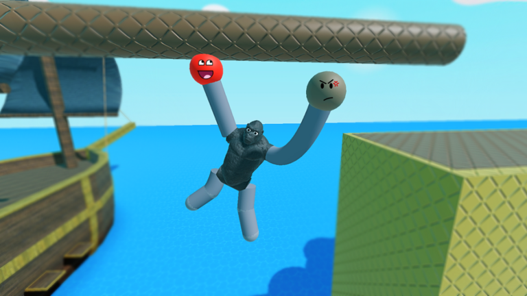 2 Player Monkey Obby screenshot