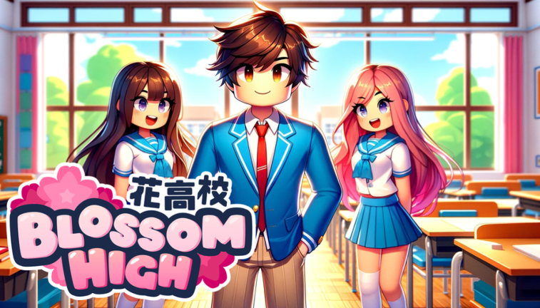 [UPD 1] Blossom High School 🌸 Anime RP screenshot