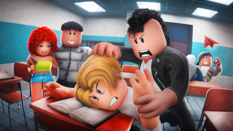 [SPINS] fight in a school screenshot